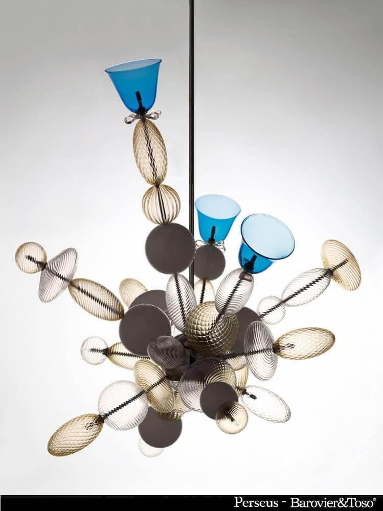Perseus Suspension Lamp by Barovier&amp;Toso Perseus_suspension_lamp Murano Suspension Lamps Barovier & Toso
