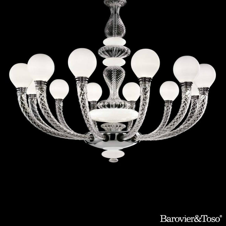 Pigalle Chandelier by Barovier&amp;Toso Chandeliers & Suspension Lamps Barovier & Toso