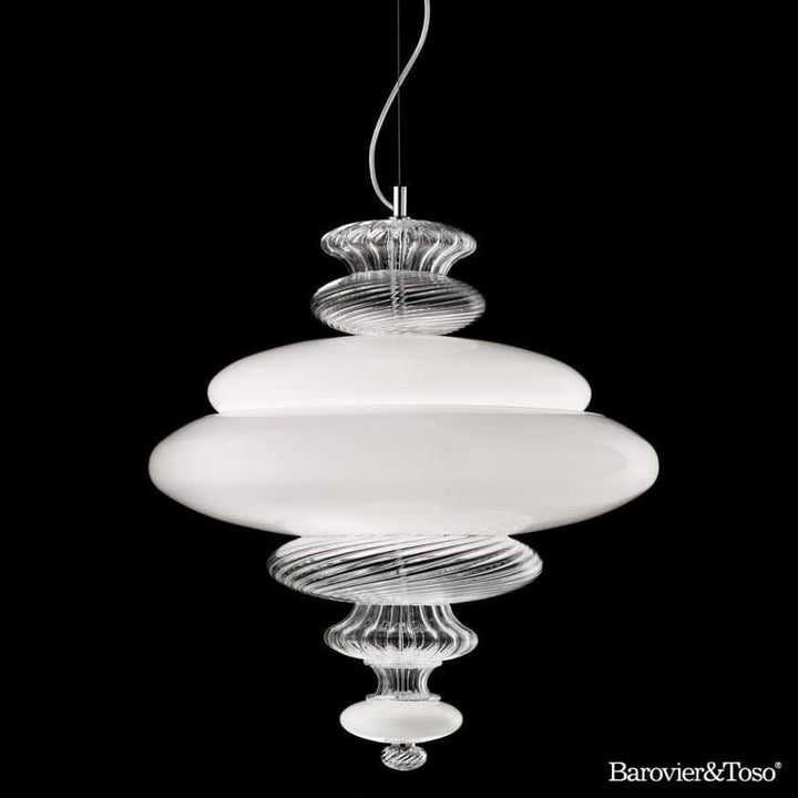 Pigalle Suspension Lamp by Barovier&amp;Toso Murano Suspension Lamps Barovier & Toso