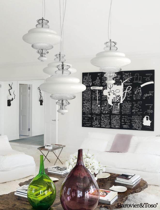 Pigalle Suspension Lamp by Barovier&amp;Toso Murano Suspension Lamps Barovier & Toso