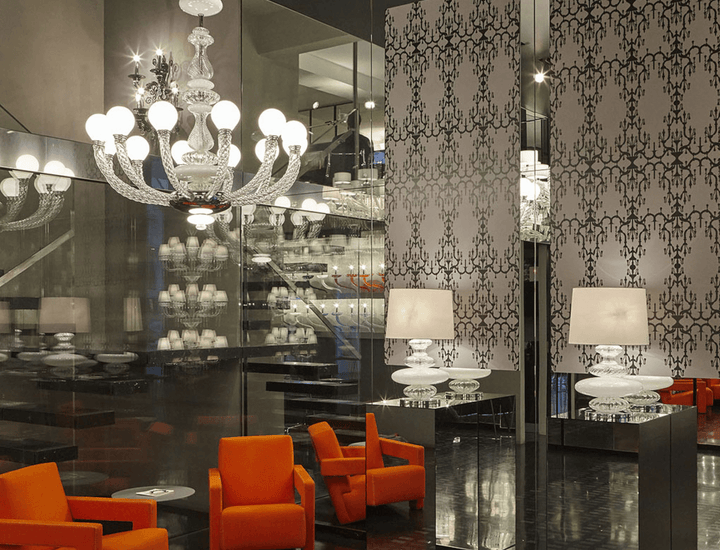 Pigalle Table Lamp by Barovier&amp;Toso Murano Table Lamps Barovier & Toso