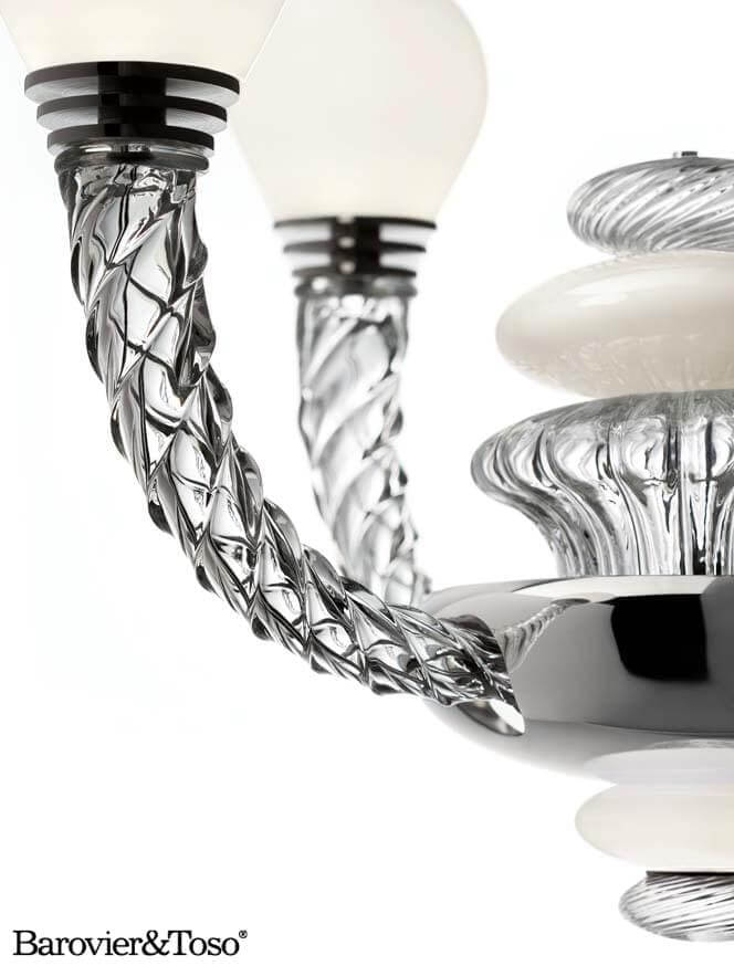 Pigalle Wall Lamp by Barovier&amp;Toso Murano Wall Lamps Barovier & Toso