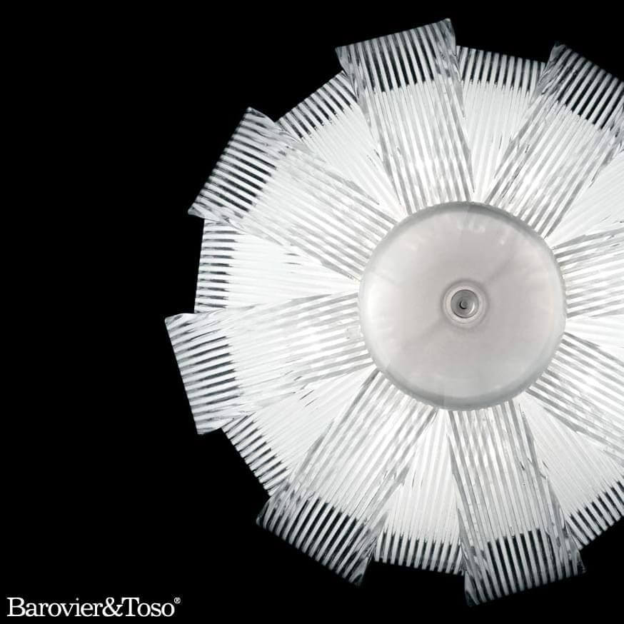 Plissé Ceiling Lamp by Barovier&amp;Toso Murano Ceiling Lamps Barovier & Toso