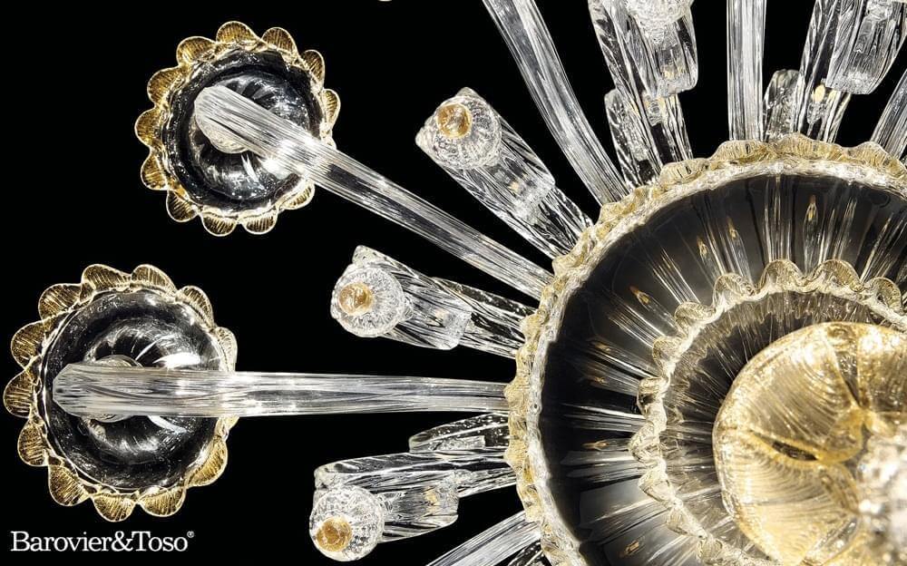 Rabat Chandelier by Barovier&amp;Toso Murano Chandeliers Barovier & Toso
