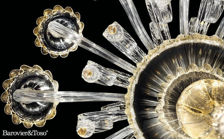 Rabat Chandelier by Barovier&amp;Toso Murano Chandeliers Barovier & Toso