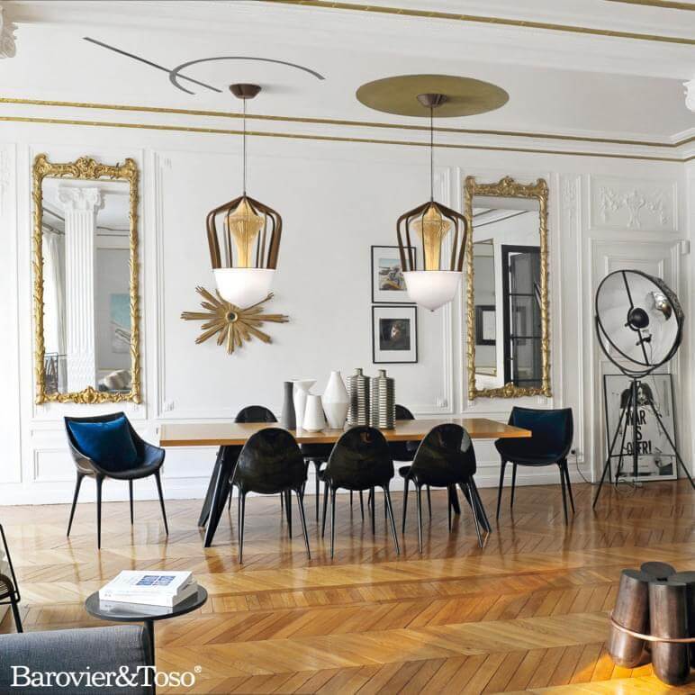 Robin Suspension Lamp by Barovier&amp;Toso Murano Suspension Lamps Barovier & Toso