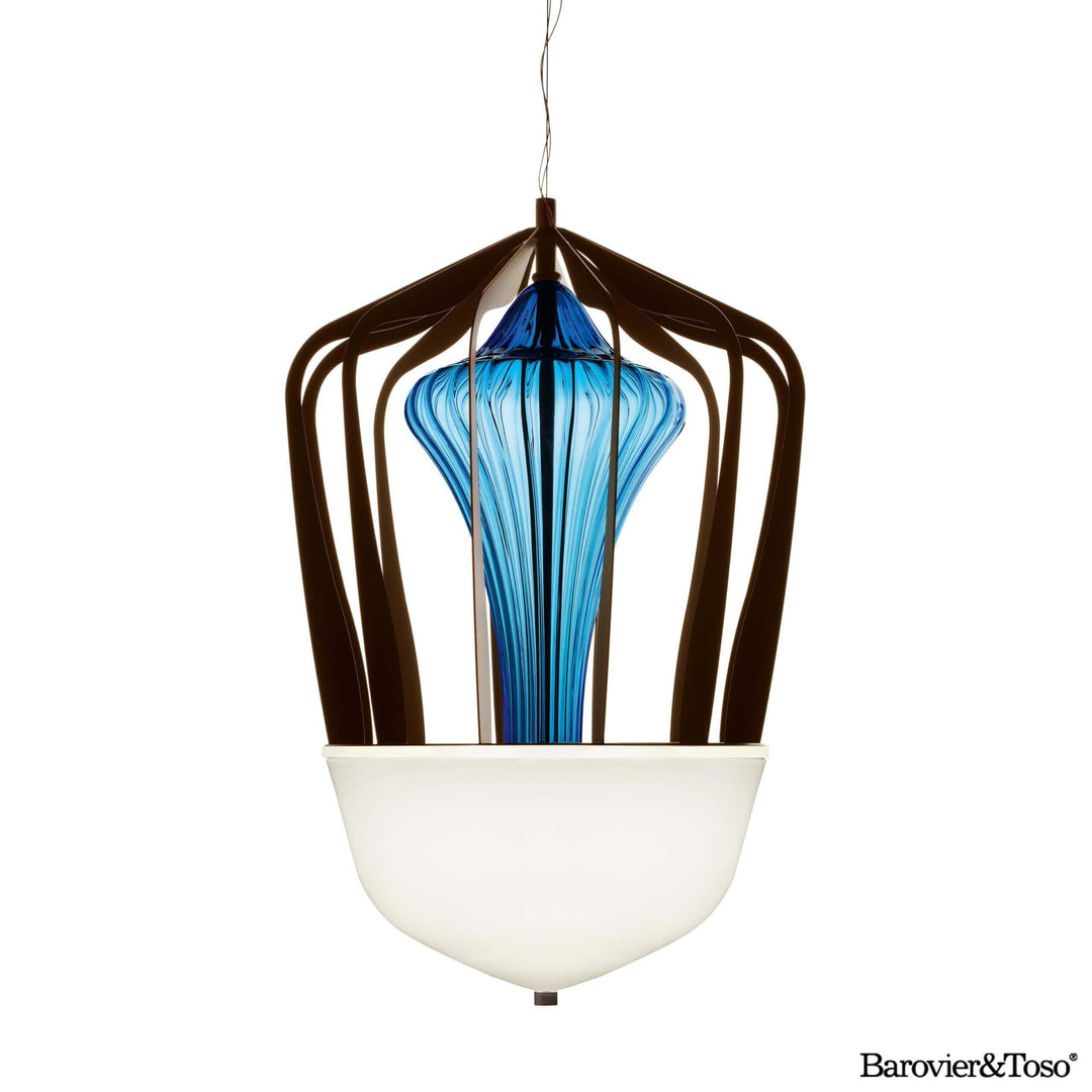 Robin Suspension Lamp by Barovier&amp;Toso Murano Suspension Lamps Barovier & Toso