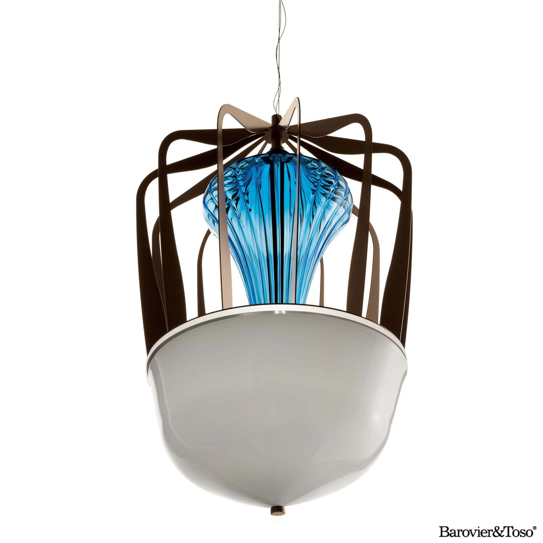 Robin Suspension Lamp by Barovier&amp;Toso Murano Suspension Lamps Barovier & Toso