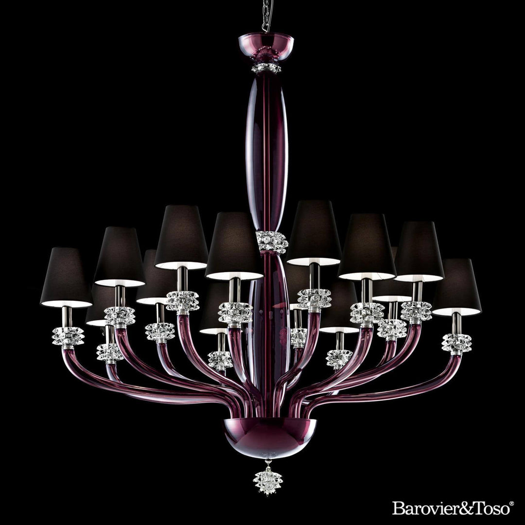 Rotterdam Chandelier by Barovier&amp;Toso Murano Chandeliers Barovier & Toso