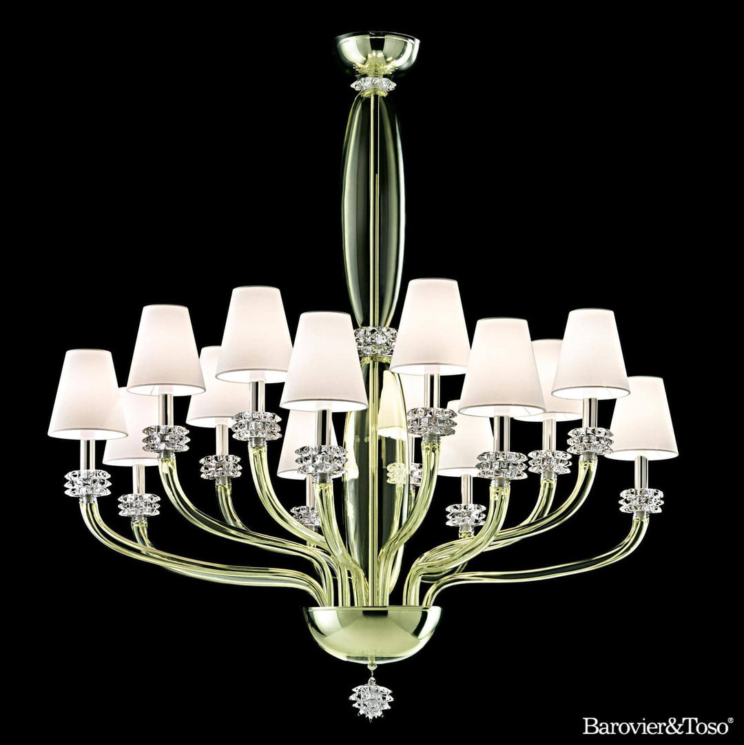 Rotterdam Chandelier by Barovier&amp;Toso Murano Chandeliers Barovier & Toso