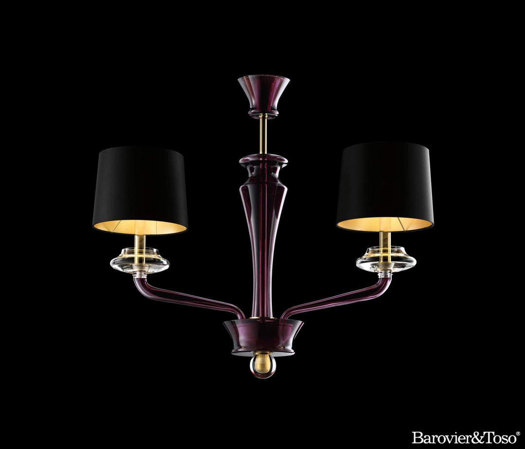 Saint Germain Suspension Lamp by Barovier&amp;Toso Murano Suspension Lamps Barovier & Toso