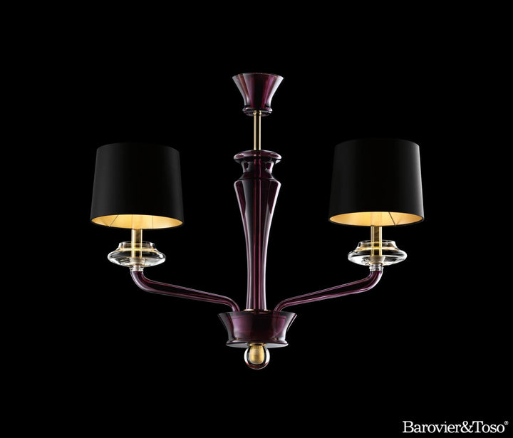 Saint Germain Suspension Lamp by Barovier&amp;Toso Murano Suspension Lamps Barovier & Toso