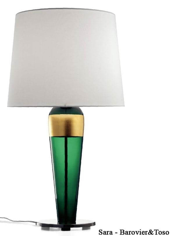 Sara Table Lamp by Barovier&amp;Toso Murano Table Lamps Barovier & Toso