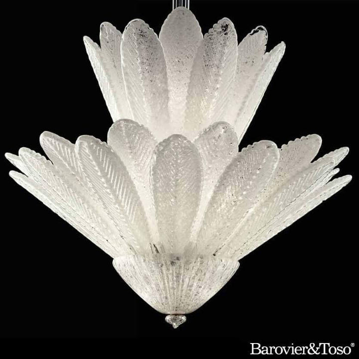 Spade Suspension Lamp by Barovier&amp;Toso Murano Suspension Lamps Barovier & Toso