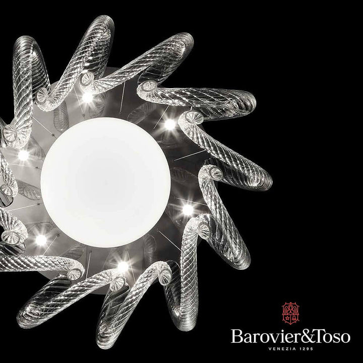 Swing Ceiling Lamp by Barovier&amp;Toso v1 Murano Ceiling Lamps Barovier & Toso