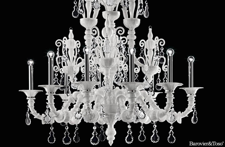 Taif Chandelier by Barovier&amp;Toso Chandeliers & Suspension Lamps Barovier & Toso