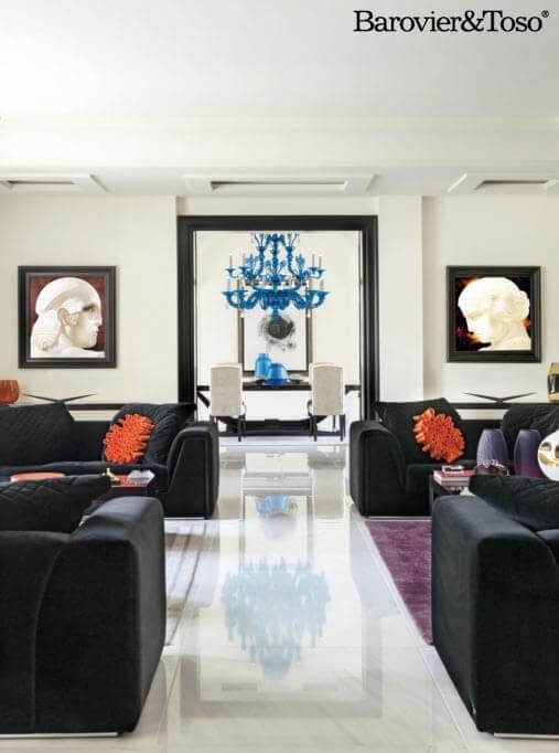 Taif Chandelier by Barovier&amp;Toso Chandeliers & Suspension Lamps Barovier & Toso