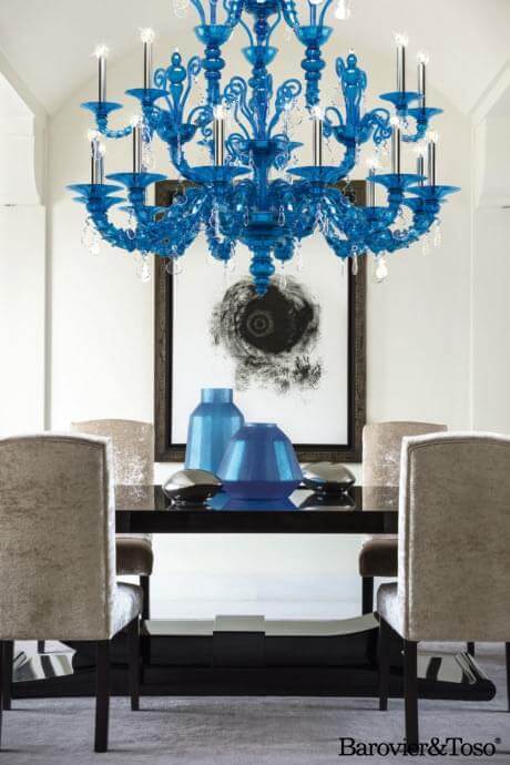 Taif Chandelier by Barovier&amp;Toso Chandeliers & Suspension Lamps Barovier & Toso