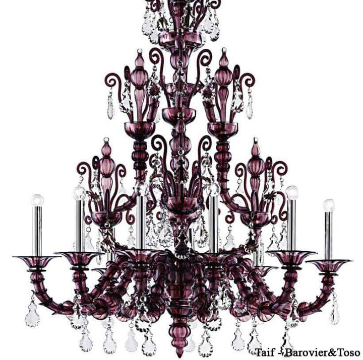 Taif Chandelier by Barovier&amp;Toso Chandeliers & Suspension Lamps Barovier & Toso