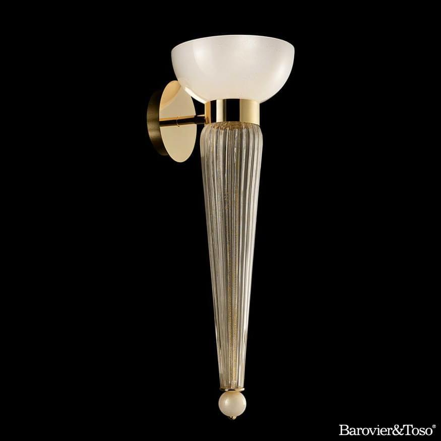 Torvik Wall Lamp by Barovier&amp;Toso Murano Wall Lamps Barovier & Toso