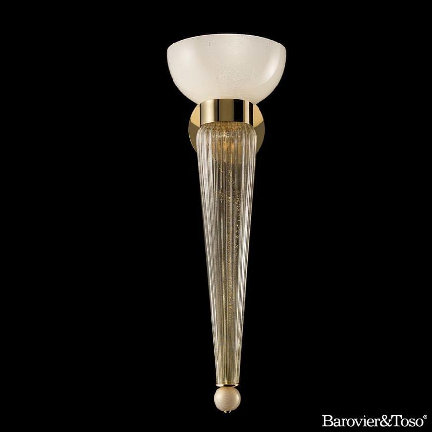 Torvik Wall Lamp by Barovier&amp;Toso Murano Wall Lamps Barovier & Toso