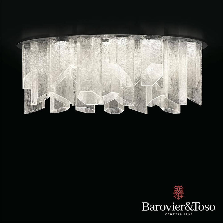 Trim Ceiling Lamp by Barovier&amp;Toso v2 Murano Ceiling Lamps Barovier & Toso