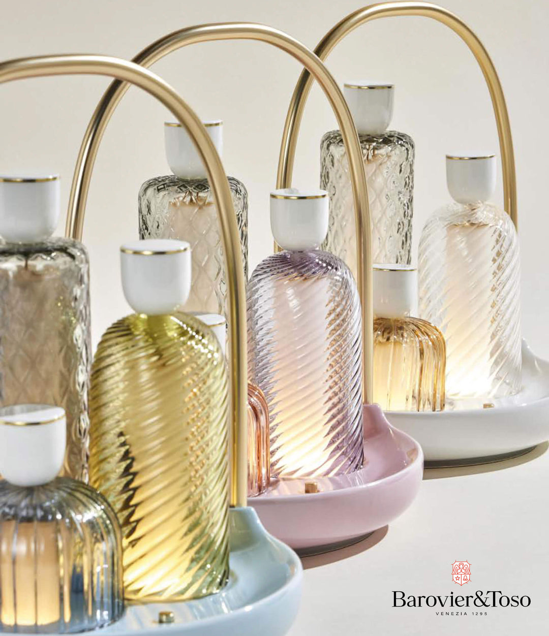 Trinitas Table Lamp by Barovier&amp;Toso Murano Table Lamps Barovier & Toso