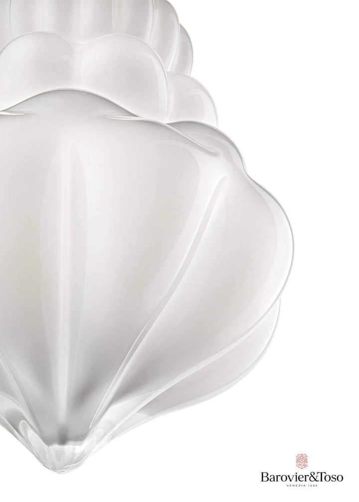 Vallonné Opale Suspension Lamp by Barovier&amp;Toso Murano Suspension Lamps Barovier & Toso