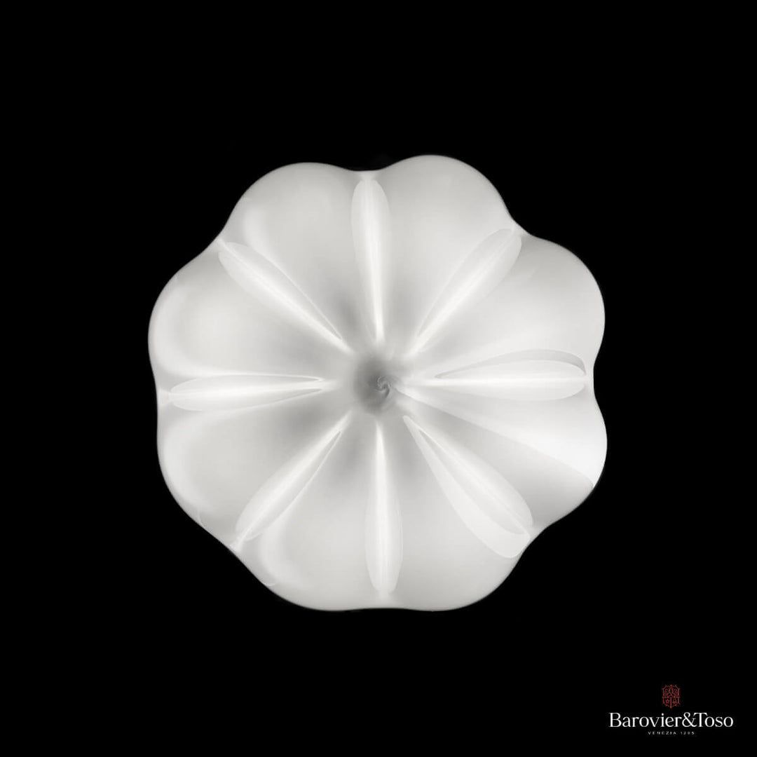 Vallonné Opale Suspension Lamp by Barovier&amp;Toso Murano Suspension Lamps Barovier & Toso