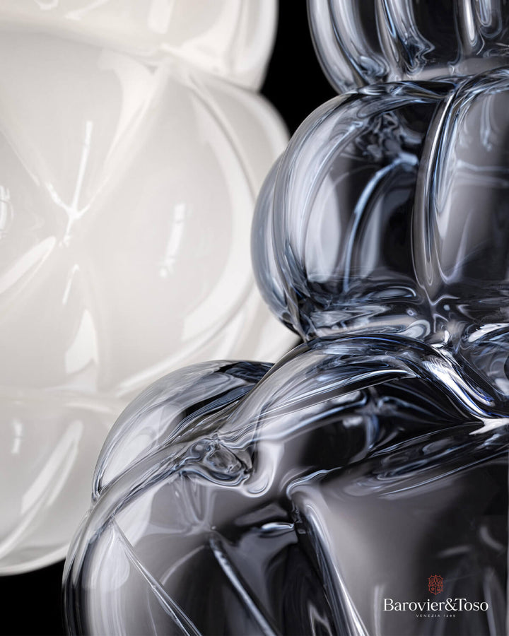 Vallonné Opale Suspension Lamp by Barovier&amp;Toso Murano Suspension Lamps Barovier & Toso
