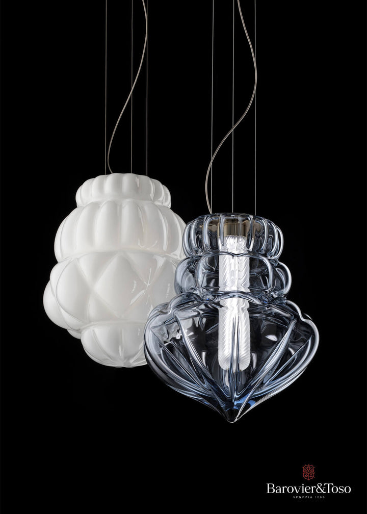 Vallonné Suspension Lamp by Barovier&amp;Toso Murano Suspension Lamps Barovier & Toso
