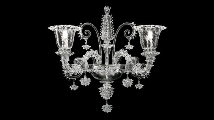 Venezia 1295 Wall Lamp by Barovier&amp;Toso Murano Wall Lamps Barovier & Toso