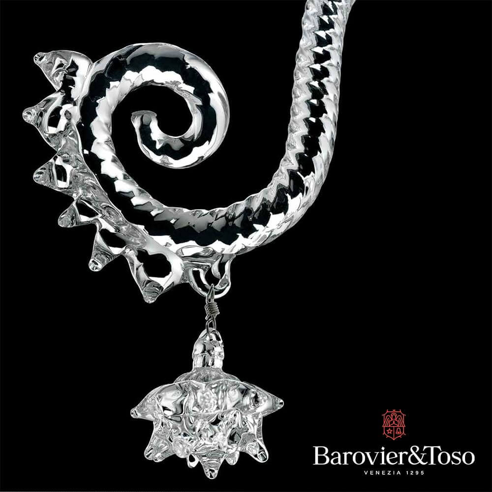 Venezia 1295 Wall Lamp by Barovier&amp;Toso Murano Wall Lamps Barovier & Toso