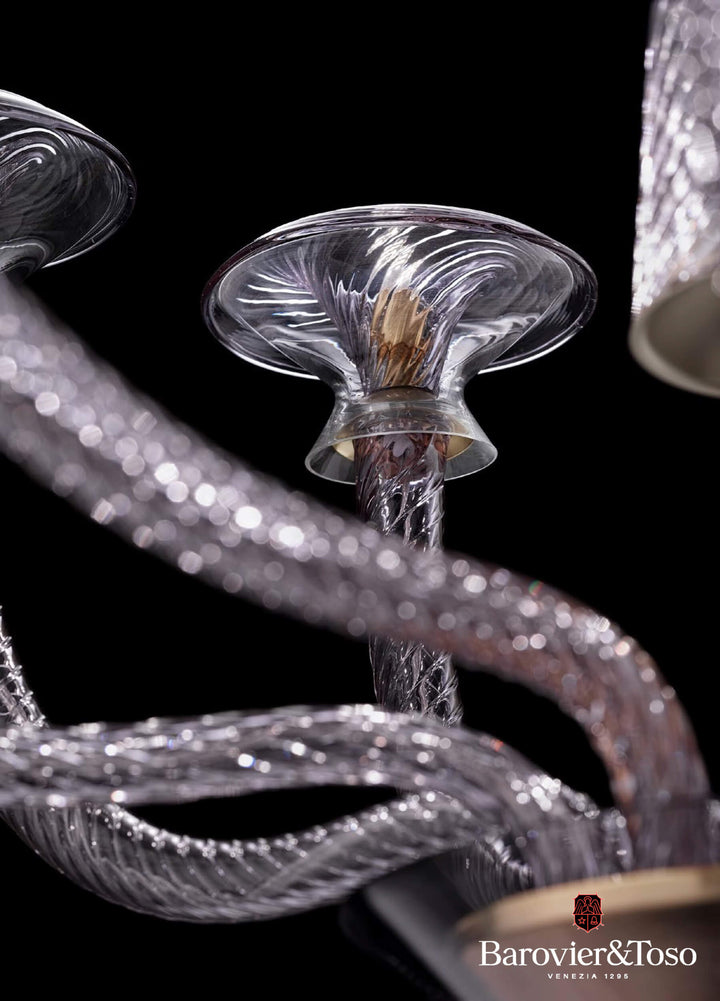 Vertigo Chandelier by Barovier&amp;Toso Murano Chandeliers Barovier & Toso