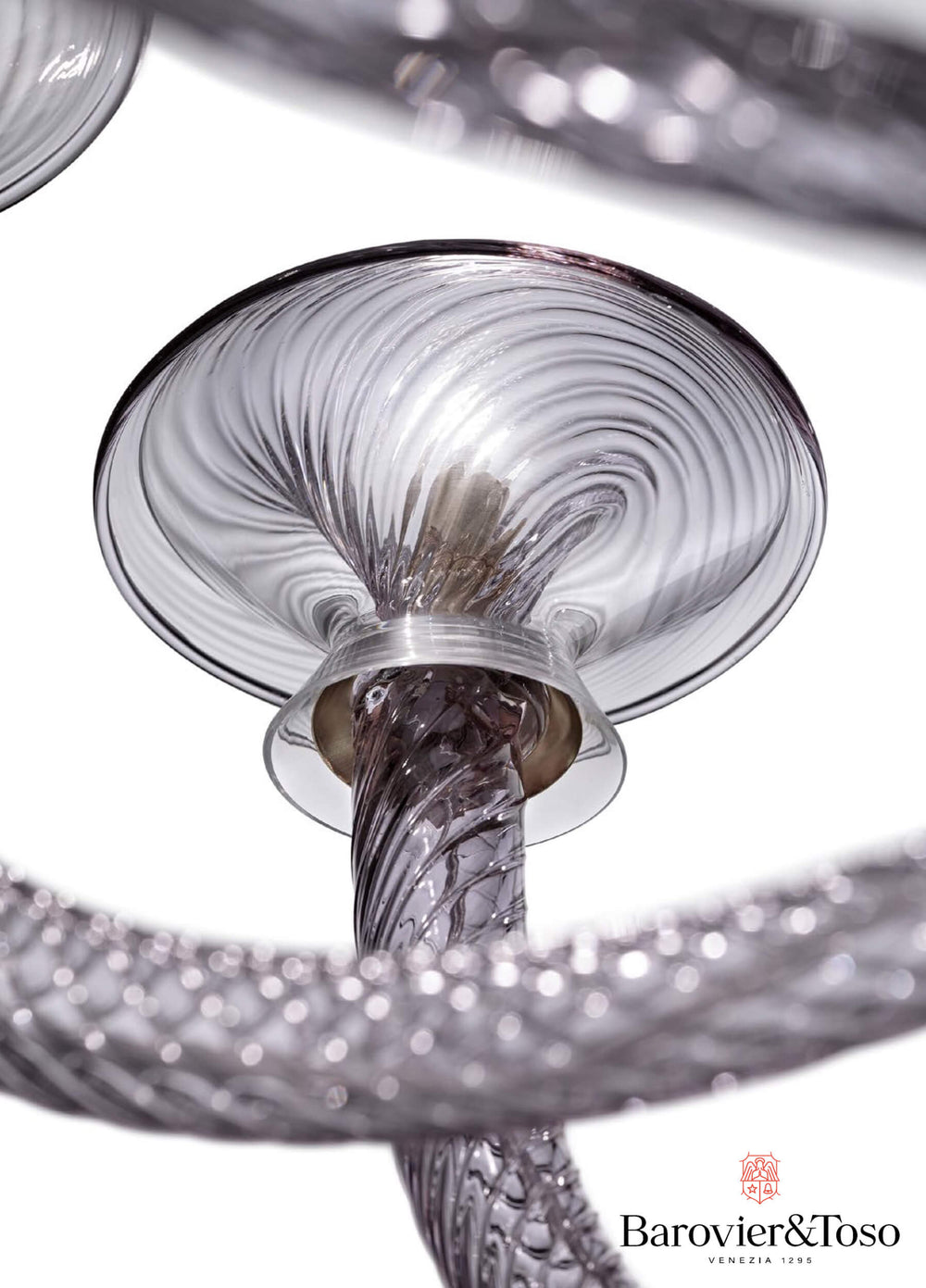 Vertigo Chandelier by Barovier&amp;Toso Murano Chandeliers Barovier & Toso