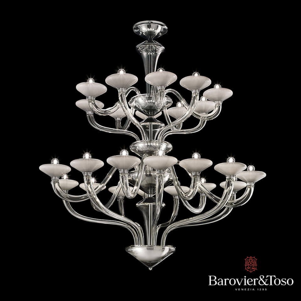 Windsor Chandelier by Barovier&amp;Toso Murano Chandeliers Barovier & Toso