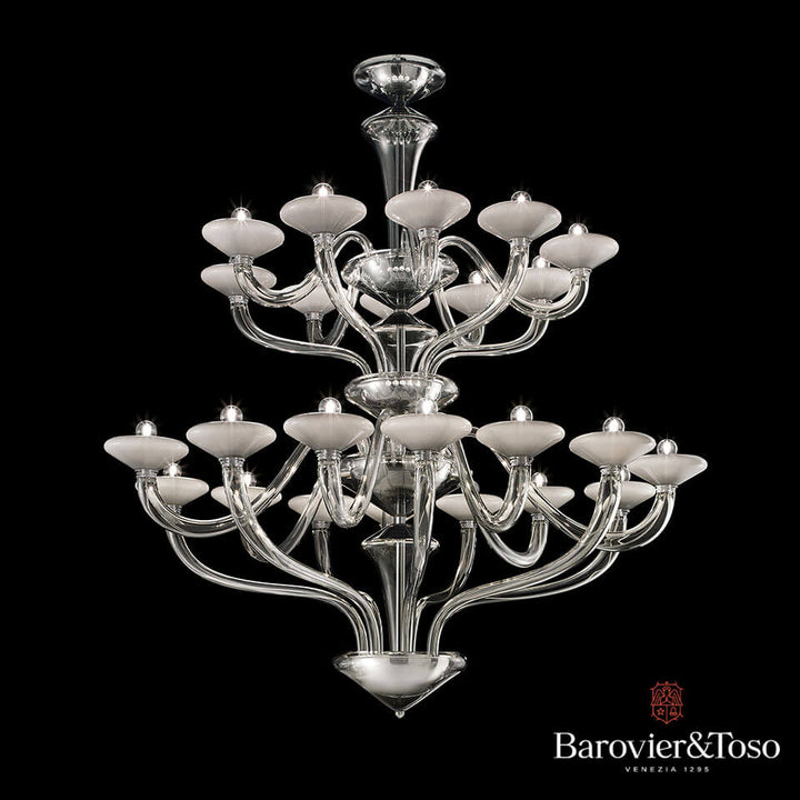 Windsor Chandelier by Barovier&amp;Toso Murano Chandeliers Barovier & Toso