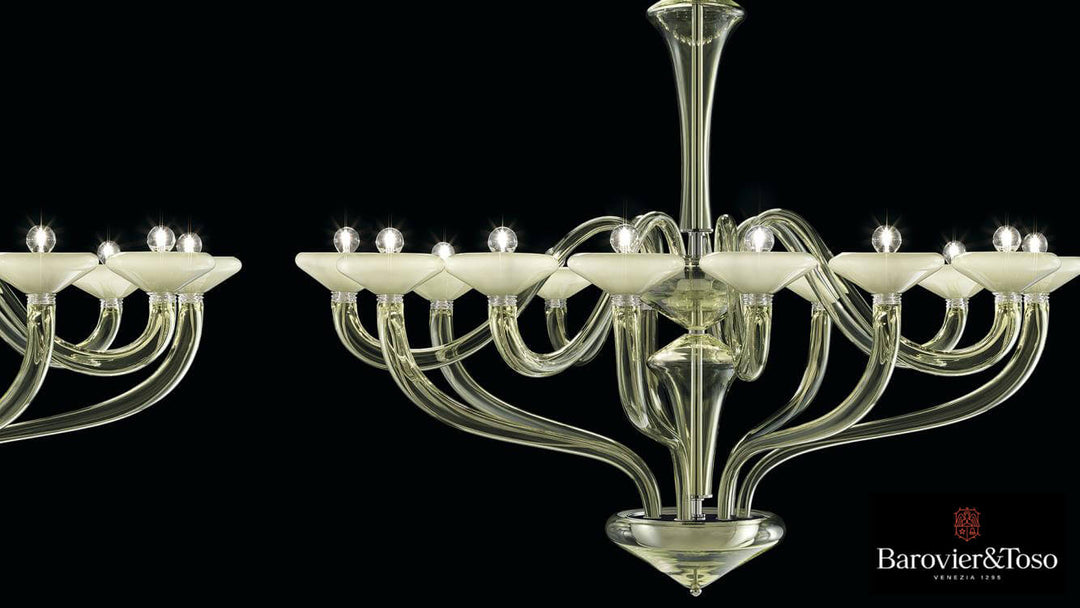 Windsor Chandelier by Barovier&amp;Toso Murano Chandeliers Barovier & Toso