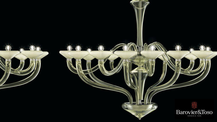 Windsor Chandelier by Barovier&amp;Toso Murano Chandeliers Barovier & Toso