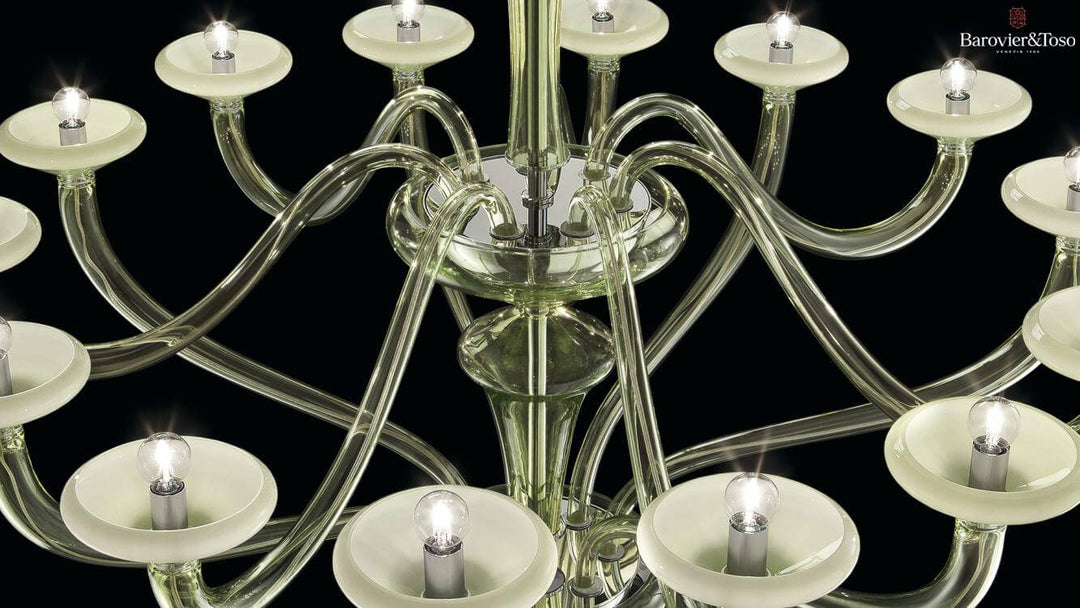 Windsor Chandelier by Barovier&amp;Toso Murano Chandeliers Barovier & Toso