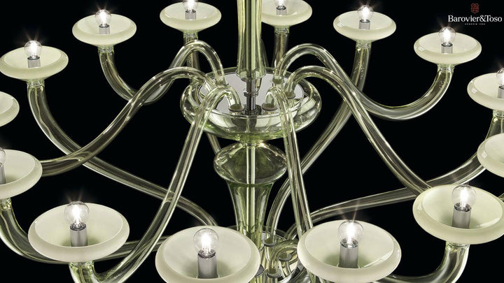 Windsor Chandelier by Barovier&amp;Toso Murano Chandeliers Barovier & Toso