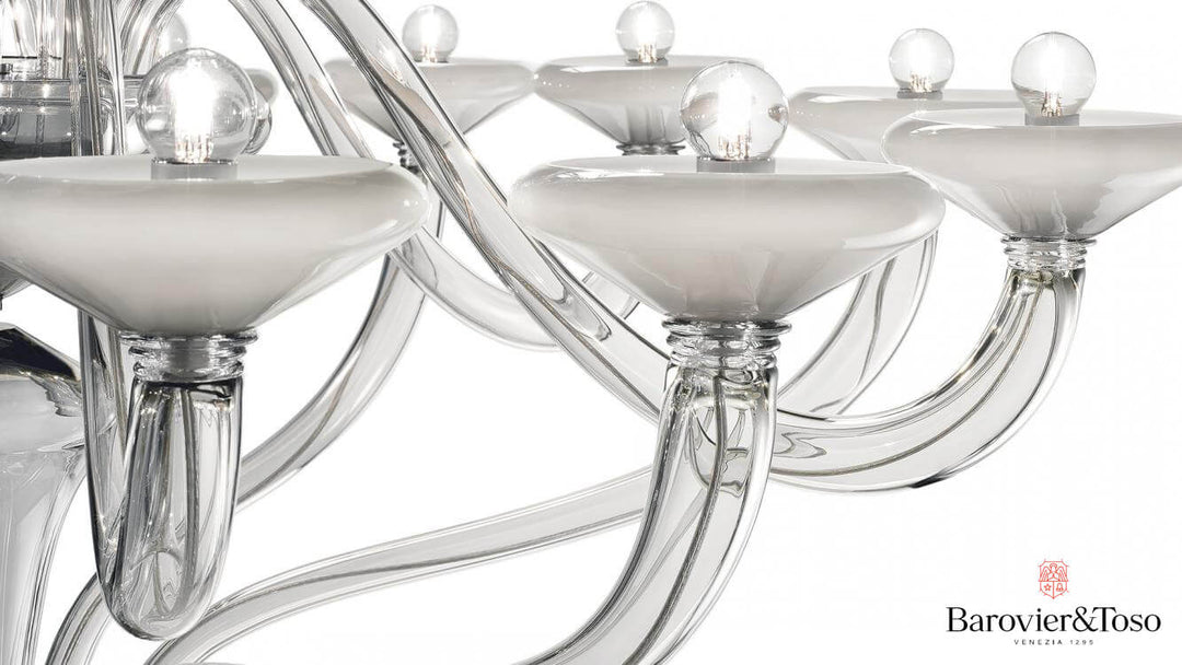 Windsor Chandelier by Barovier&amp;Toso Murano Chandeliers Barovier & Toso