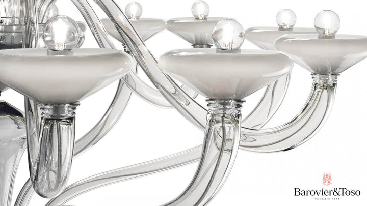 Windsor Chandelier by Barovier&amp;Toso Murano Chandeliers Barovier & Toso