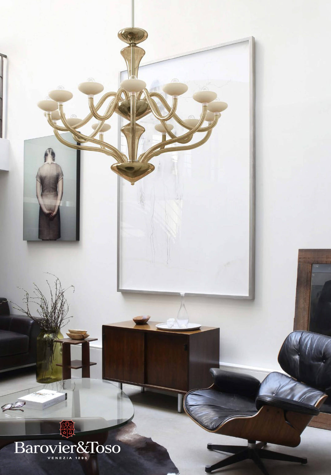 Windsor Chandelier by Barovier&amp;Toso Murano Chandeliers Barovier & Toso