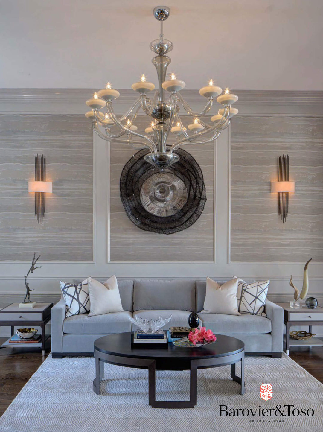 Windsor Chandelier by Barovier&amp;Toso Murano Chandeliers Barovier & Toso
