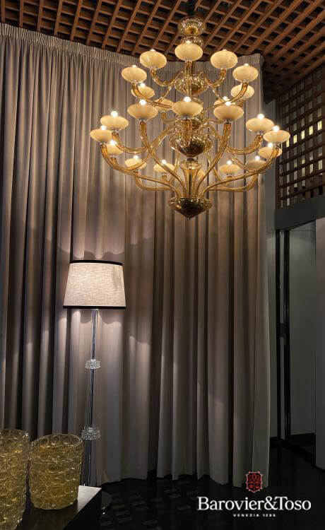 Windsor Chandelier by Barovier&amp;Toso Murano Chandeliers Barovier & Toso