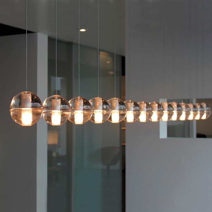 14 Linear Suspension Lamp Chandeliers & Suspension Lamps Bocci