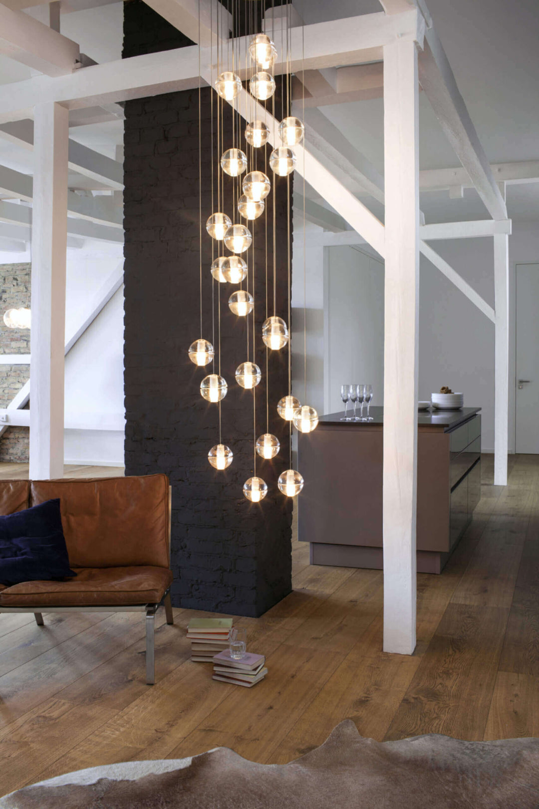 14 Random Suspension Lamp - Medium Chandeliers & Suspension Lamps Bocci