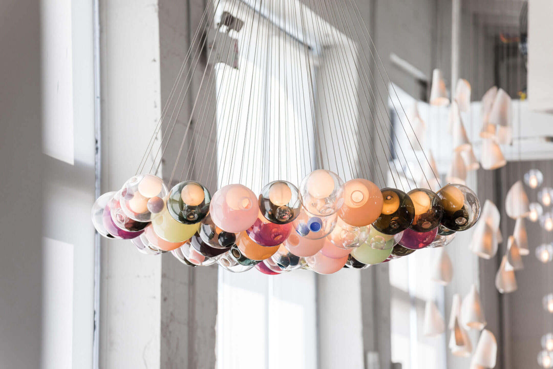 28 Cluster Suspension Lamp - Large Chandeliers & Suspension Lamps Bocci