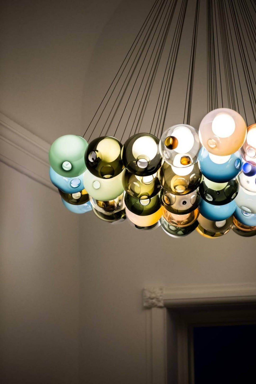 28 Cluster Suspension Lamp - Large Chandeliers & Suspension Lamps Bocci